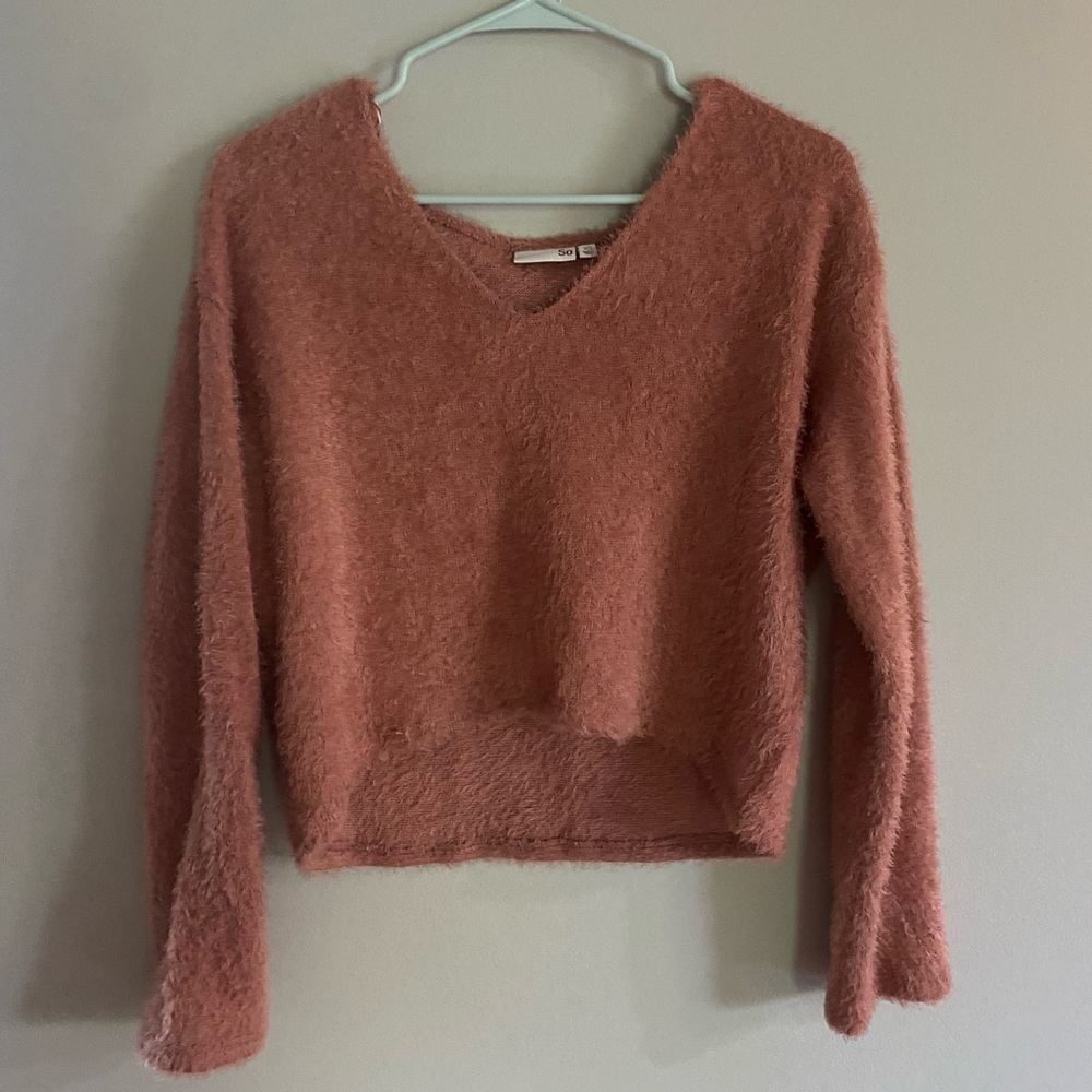 Fluffy sweater